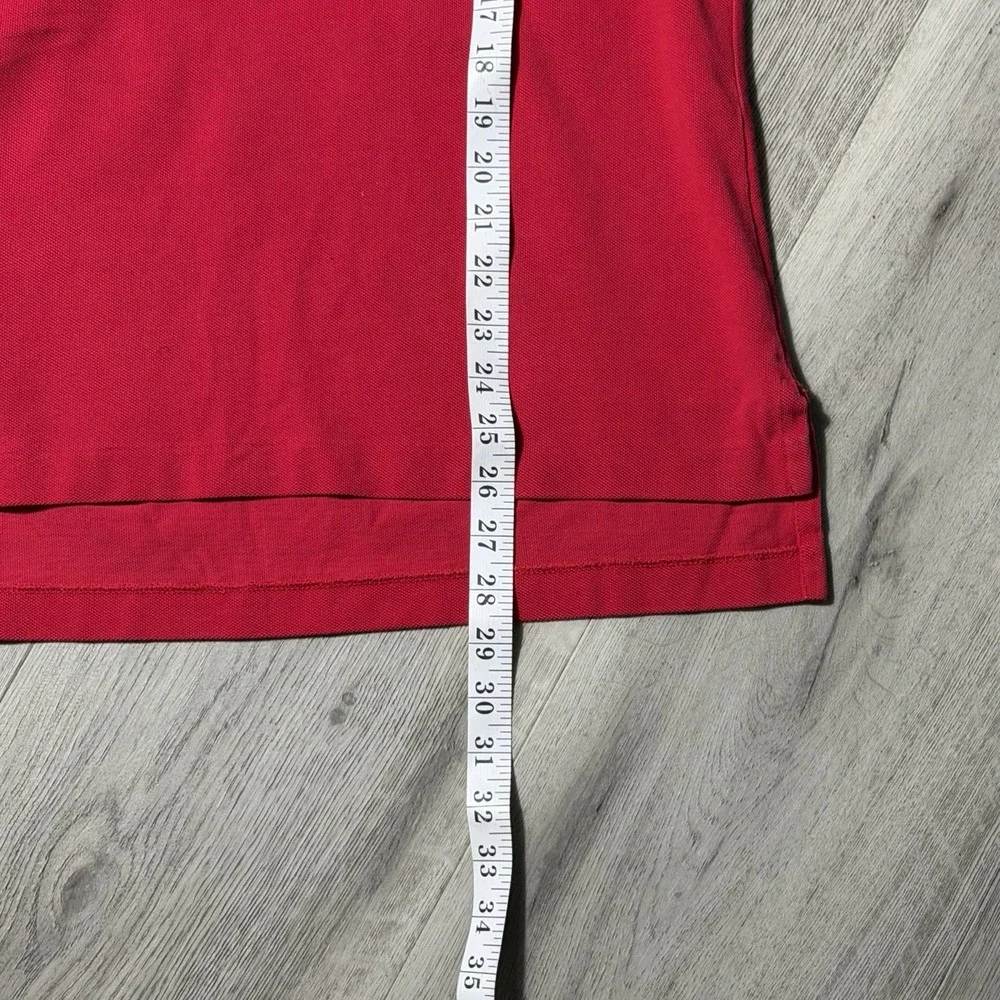 Vintage Outer Banks‎ Grotto Pizza Polo Shirt Mens Medium USA Made Red